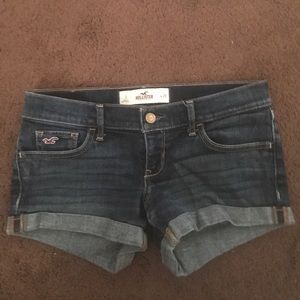 Dark blue Hollister shorts